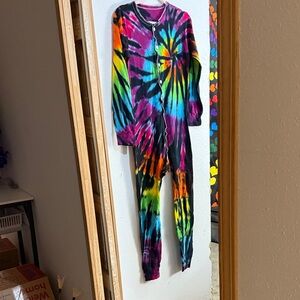 Vibrant Tie-Dye Women's Jumpsuit